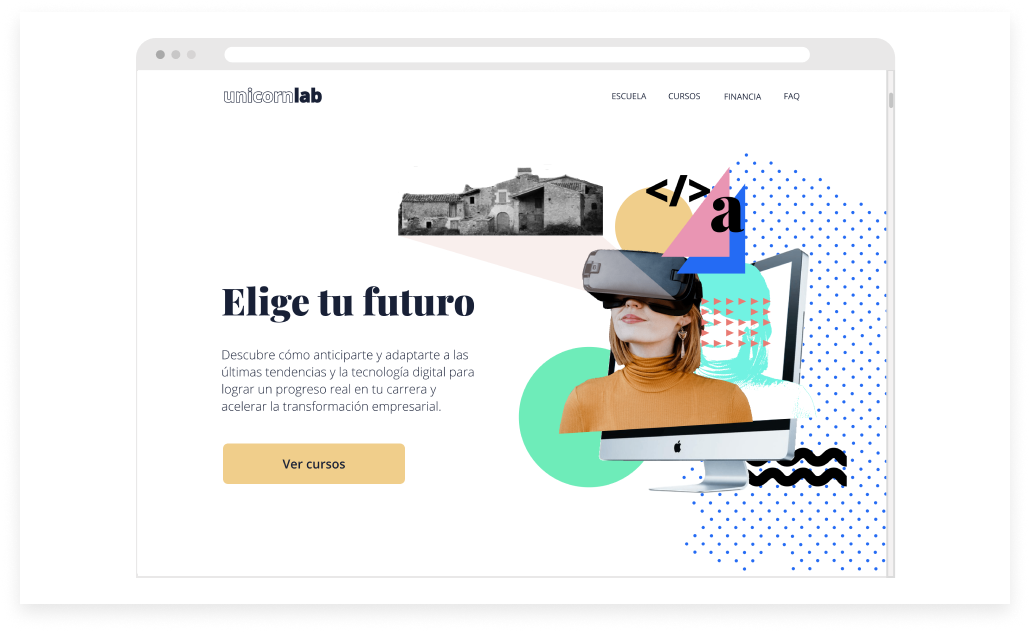 Web UnicornLab - proyecto Lean UX