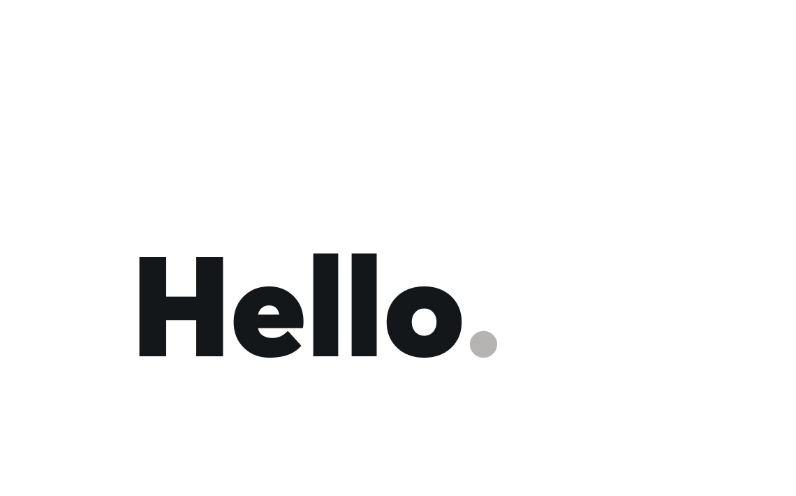 Hello
